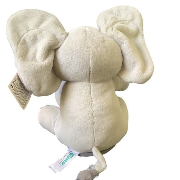 Baby Gund Flappy The Elephant - Ears Move - Sing! - Play! NWT Press Feet to Play - Picture 5 of 9